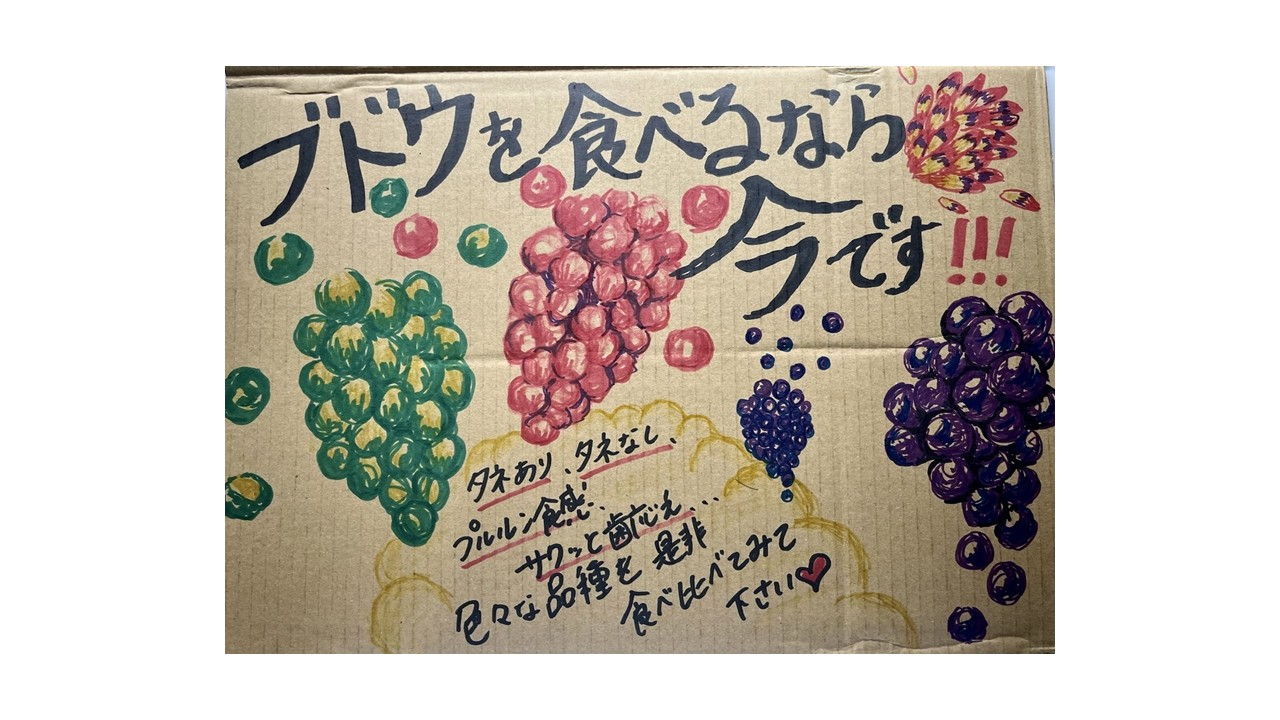 「社内ぶどうコンテスト」を実施しました🍇🍇