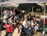 毎年部署間の交流バーベキュー大会が開かれます！