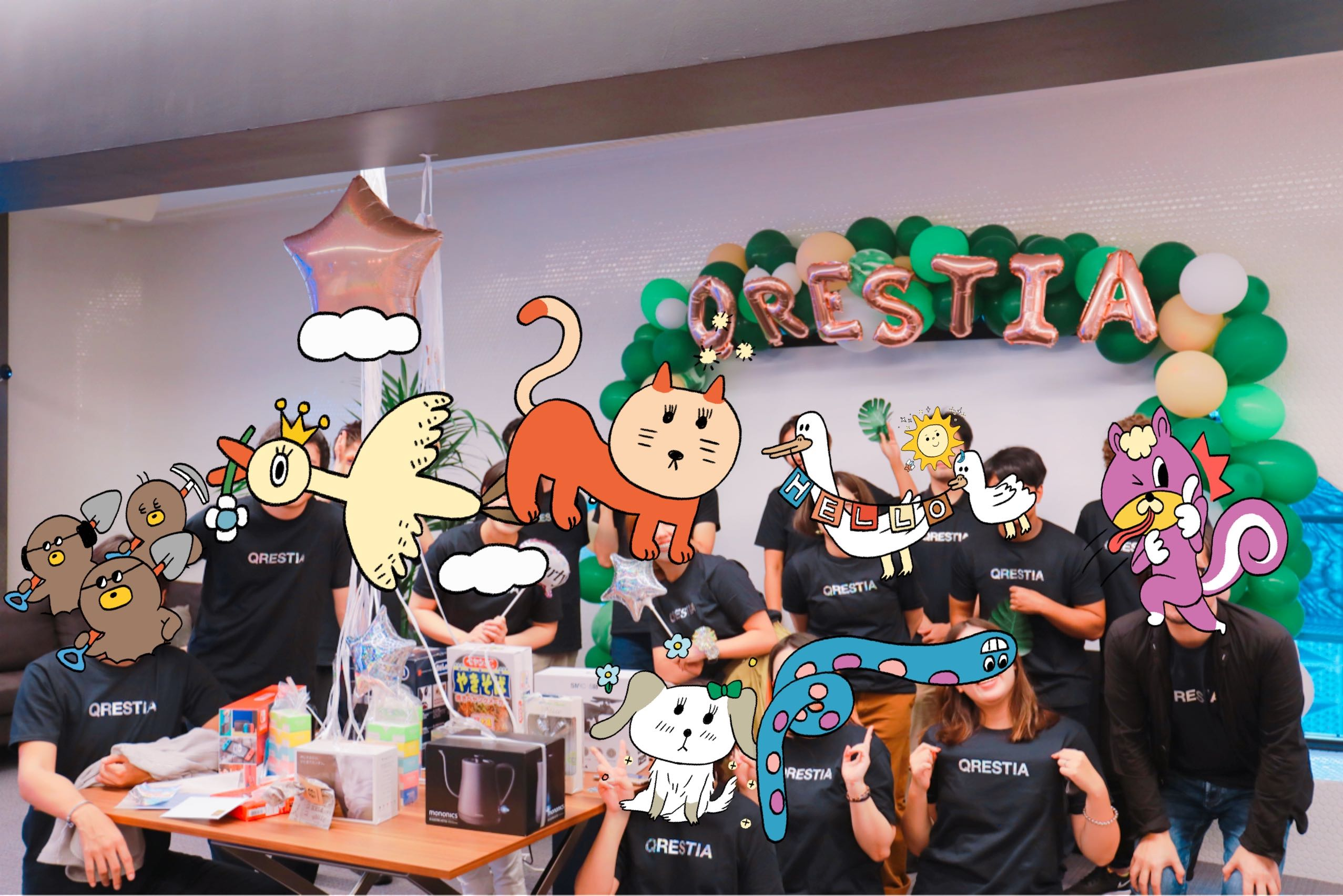 移転パーティーを執り行いました！！【会社Tシャツつくりましたん】