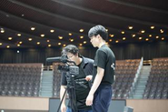 撮影から編集まで、映像制作を一気通貫で行います