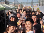 社内イベント　バーベキューの様子
