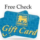 Free Food Lion Gift  Card Balance Check