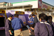 ごみ回収の現場でのデータ検証