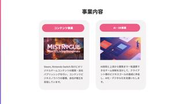 Polyscapeの事業ポートフォリオ