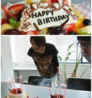 みんなでの誕生日会！