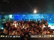 2020年新年会は、池袋のサンシャイン水族館！従業員のご家族、恋人、ご友人も参加していただき、大いに盛り上がりました！