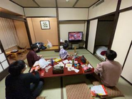 深夜までゲームも楽しめる慰安旅行♨