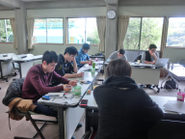 今年の4月に２泊３日で某会社様の熱海にある研修施設をお借りして行なわれた、合宿の写真です。
