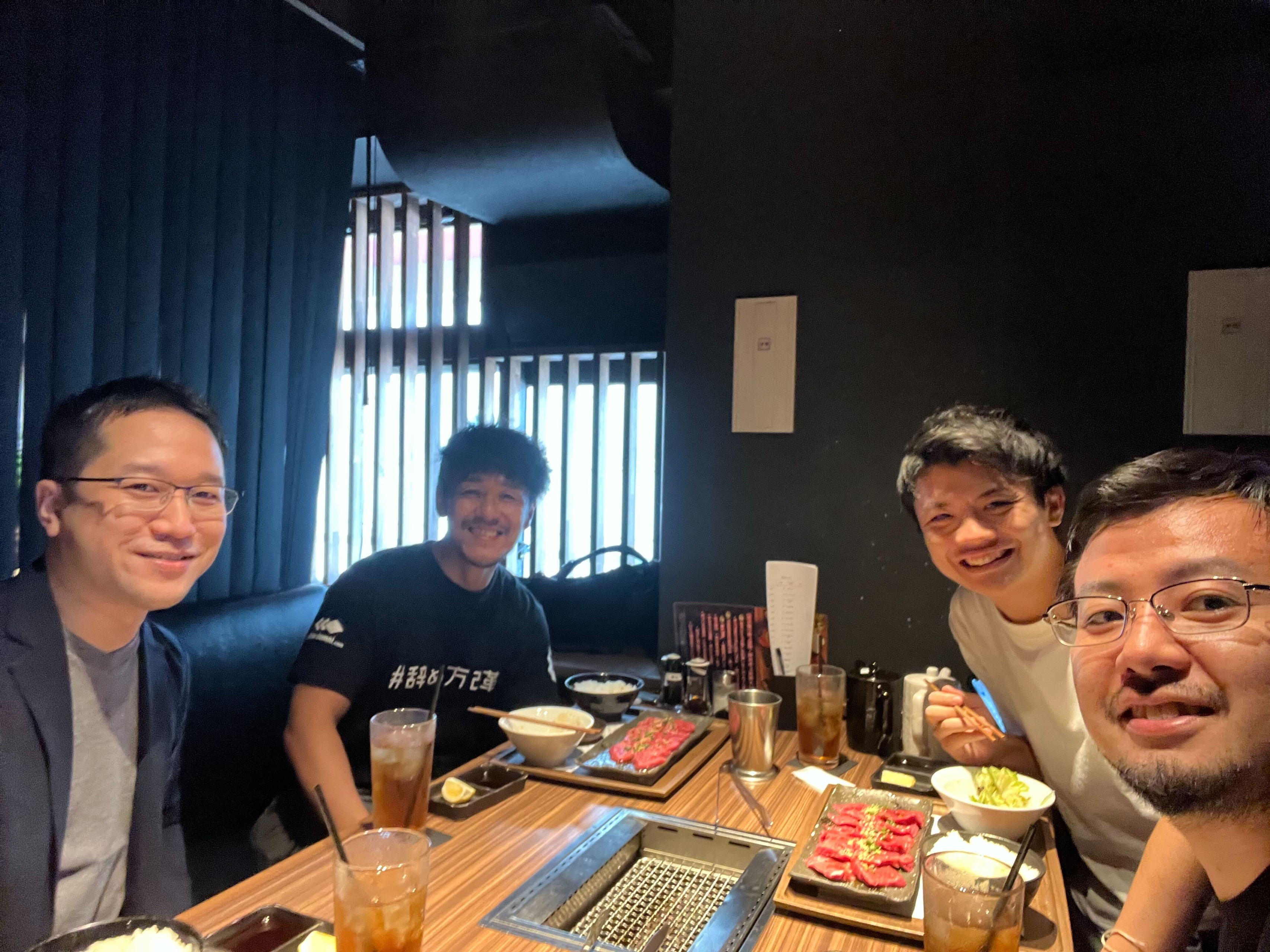 インターンアルムナイと一緒にランチに行ってきました！