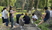 社員旅行で山梨に行ったときの１枚📷