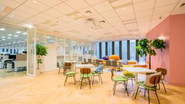 会社にいるのが心地良く感じる快適なオフィスです。