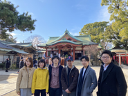 初詣も全員で！イベントたくさんで役員ともゼロ距離です。