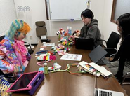 インフルエンサーとの商品企画風景