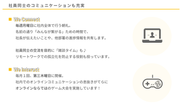 毎週（月）には定例を開催し、社員同士のコミュニケーションの充足を図ります