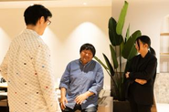 若手、ベテランのコミュニケーションが活発です。