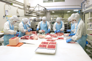ISO22000を取得した工場で食肉製造