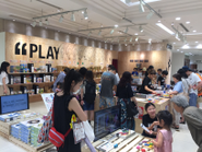 PLAY pop-up shop