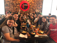 月1度のチームビルディングの様子です！