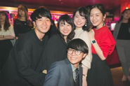 男性と女性の比率は4：6。いつも賑やかです！