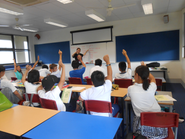 意欲溢れる生徒たち