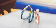 ふたりのストーリーをかたちに。ふたりだけのオリジナルの結婚指輪づくりを提供しています。