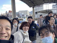 メンバーで集まって、小旅行に行きました！