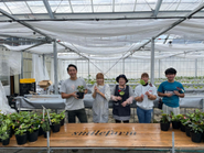 観光農園の様子と働くメンバー