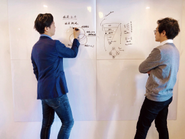 『採用戦略×ブランディング』の会議中です。