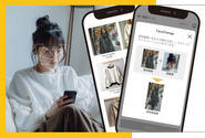「FaceChange」はECサイトのモデル着用画像やスタッフコーディネートの顔をユーザー自身の顔に差し替えることで、着用時のイメージを明確化する新サービスです。
