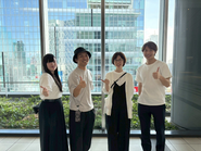 男女比5:5と、女性も活躍できる環境です！