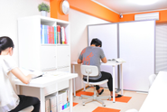 大学ではなく医学生道場の自習室で　しっかり勉強