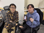 感電デバイスUNAGIのテスト中です