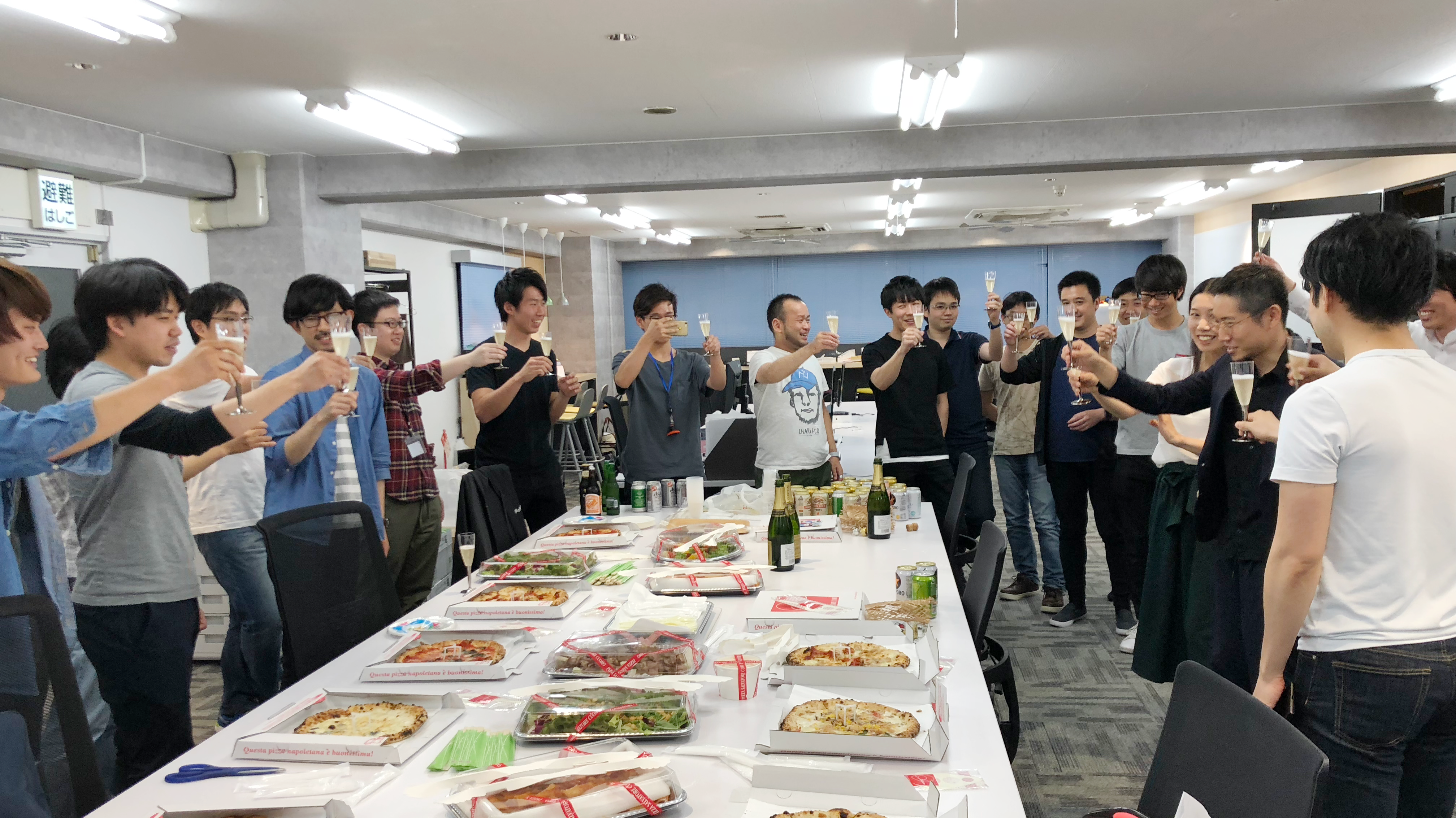 祝1周年！playground設立日をみんなでお祝いしました。