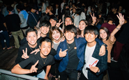 男性と女性の比率は4：6。いつも賑やかです！