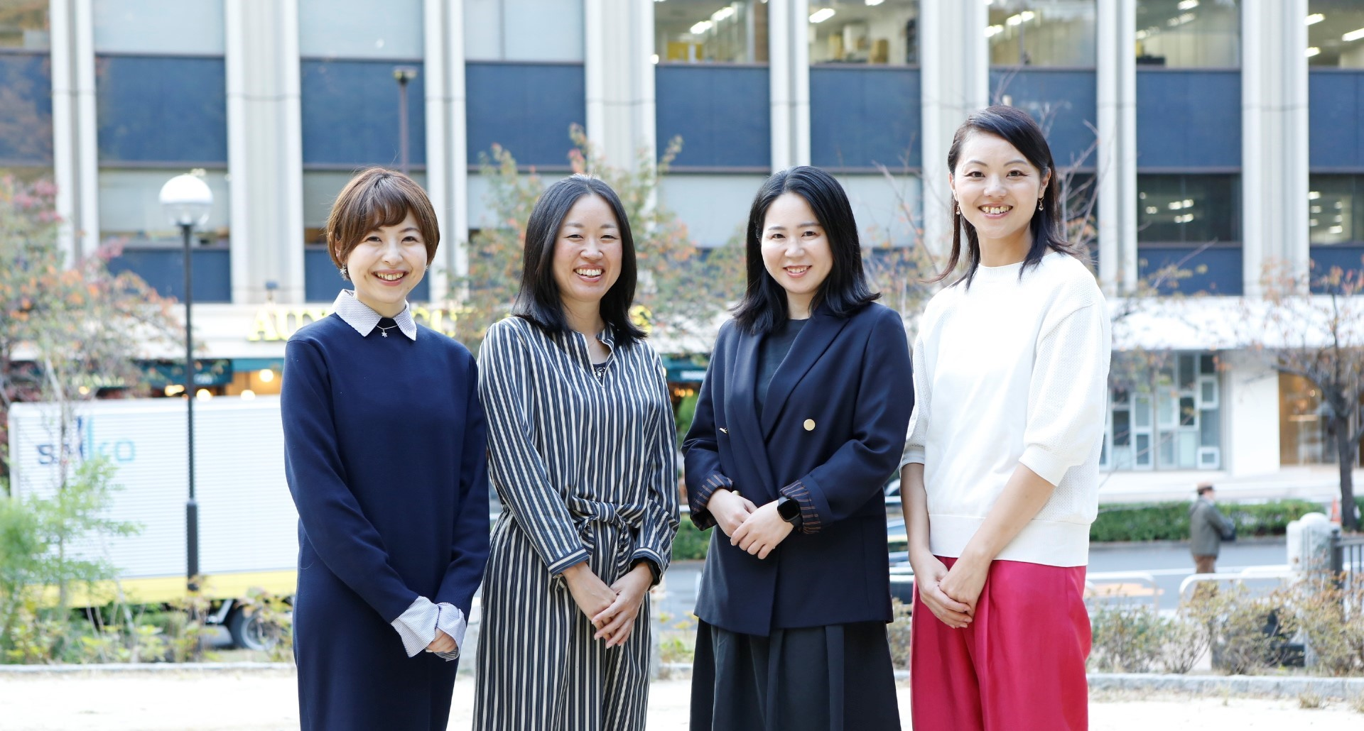 活躍中の女性社員４人に聞く、インフキュリオングループの“成長しやすい環境”づくりとは