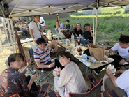 BBQのイベント開催したり