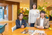 若くて活気のある職場