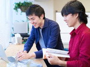 何気ない会話からアイディアが生まれることも！　