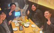 飲み会では熱いビジョンを語り合う！