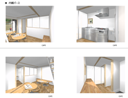 CGによるイメージ画像・キッチン部分