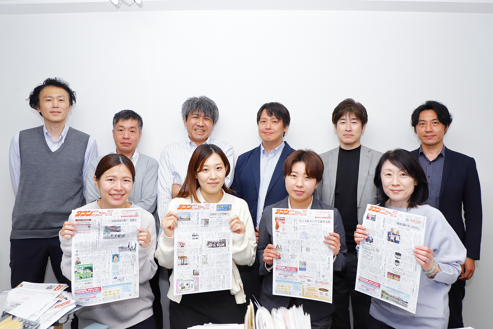 「地域に5つを届ける」タウンニュースの役割