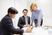 社内休憩の様子