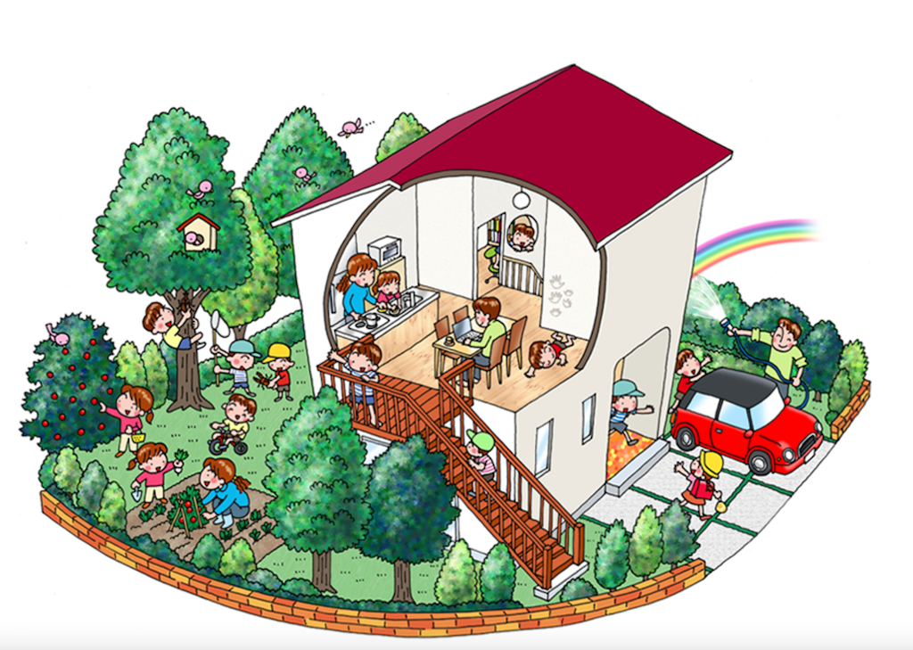 日本の子育てを笑顔にするハウスメーカー