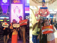 グリコ前とくいだおれ人形前で記念撮影！！