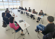 昨年メンバー全員参加で行われた合宿の風景