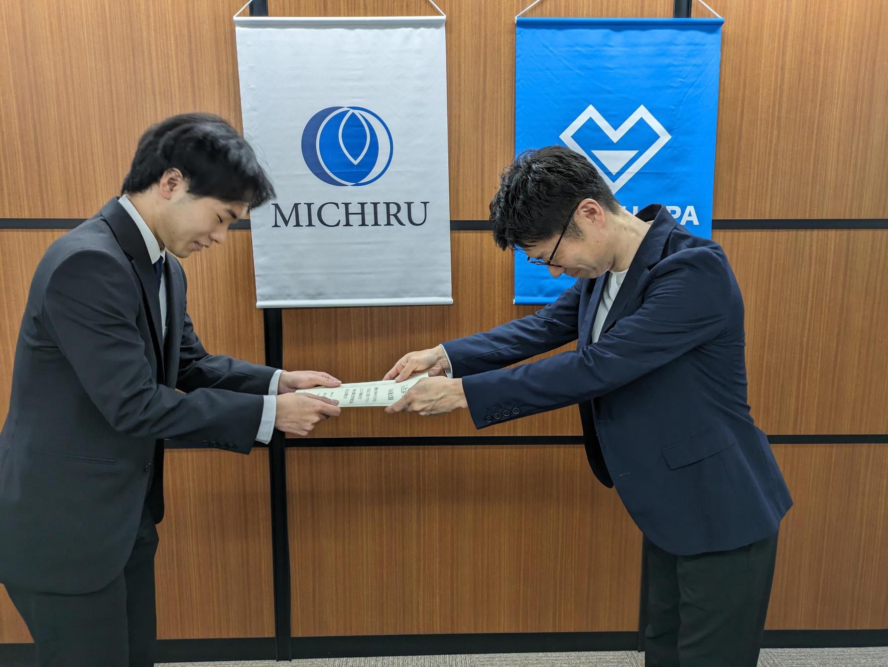 入社式を行いました