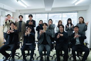 入社式の様子