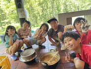 キャンプでのカレー作り！子どもたちの力だけで美味しいカレーが出来上がりました！