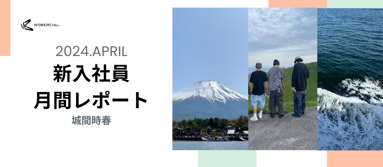 入社２ヶ月目の月報