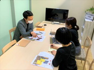 わからないことは、わかるまでしっかりと話し合う社風があります。風通しがすごく良い会社です。